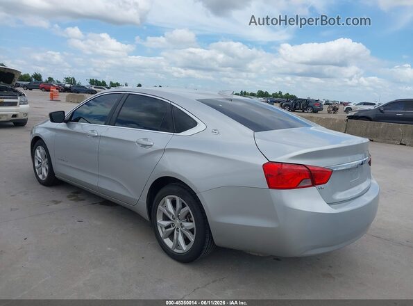 2G1105S33H9175054 2017 CHEVROLET IMPALA Серебряный Задняя левая четверть