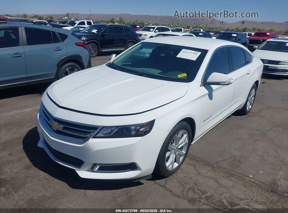 2G1105S33H9187849 2017 CHEVROLET IMPALA White Vista tres cuartos delantera izquierda