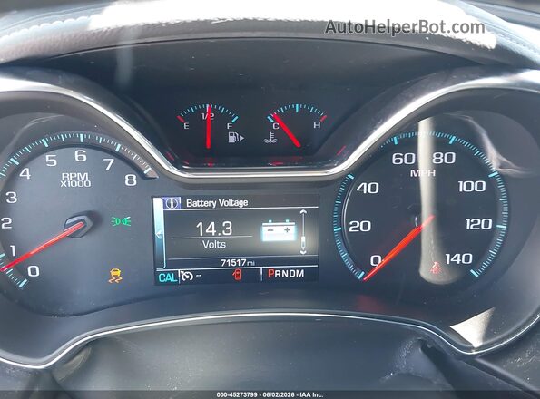 2G1105S33H9187849 2017 CHEVROLET IMPALA White Vista de los asientos traseros