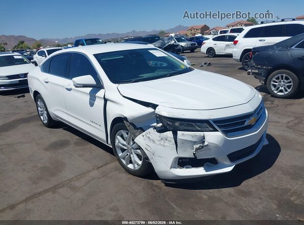 2G1105S33H9187849 2017 CHEVROLET IMPALA White Vista frontal