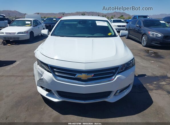 2G1105S33H9187849 2017 CHEVROLET IMPALA White Vista del cuadro de instrumentos