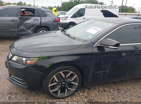 2G1105S33H9193733 2017 CHEVROLET IMPALA Black Widok wnętrza 360 stopni