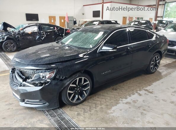 2G1105S33J9104345 2018 CHEVROLET IMPALA Black Vista tres cuartos delantera izquierda