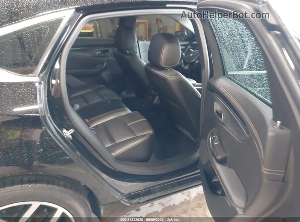 2G1105S33J9104345 2018 CHEVROLET IMPALA Black Vista de la etiqueta del VIN