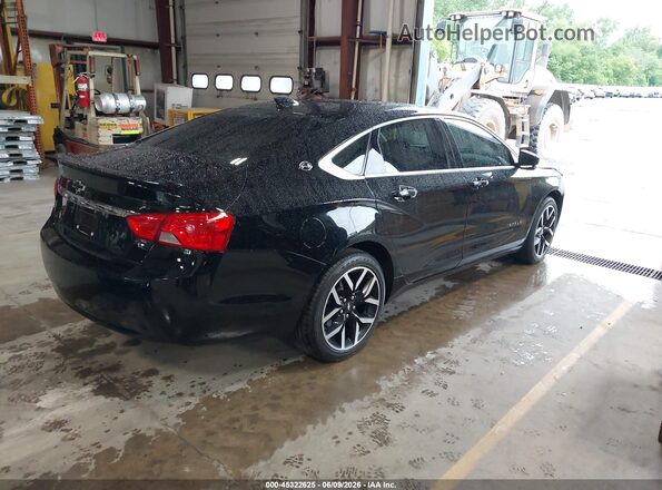 2G1105S33J9104345 2018 CHEVROLET IMPALA Black Trasero derecho