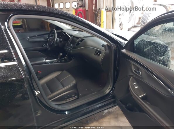 2G1105S33J9104345 2018 CHEVROLET IMPALA Black Vista interior delantera