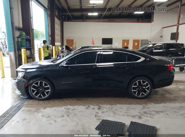 2G1105S33J9104345 2018 CHEVROLET IMPALA Black Vista interior trasera