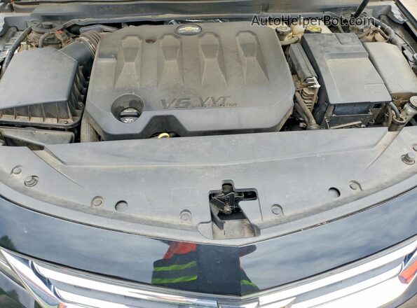 2G1105S33J9136048 2018 CHEVROLET IMPALA Black Widok wnętrza z tyłu