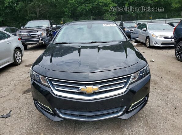 2G1105S33J9136048 2018 CHEVROLET IMPALA Black Widok z przodu