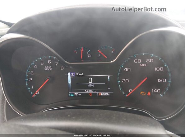 2G1105S34H9102811 2017 CHEVROLET IMPALA Red Widok tylnych siedzeń