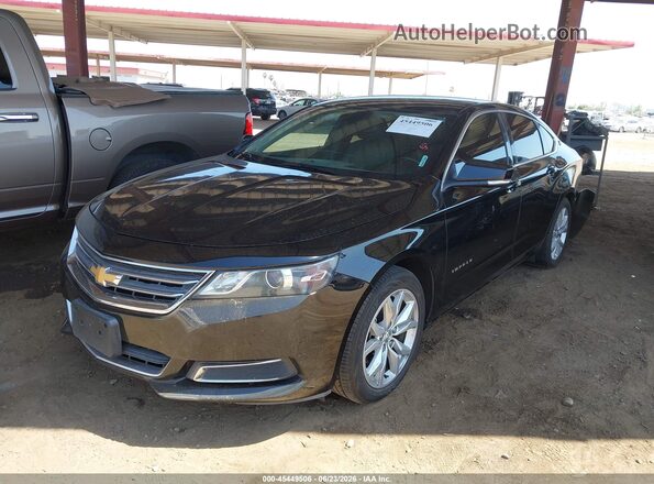 2G1105S34H9164466 2017 CHEVROLET IMPALA Black Front left