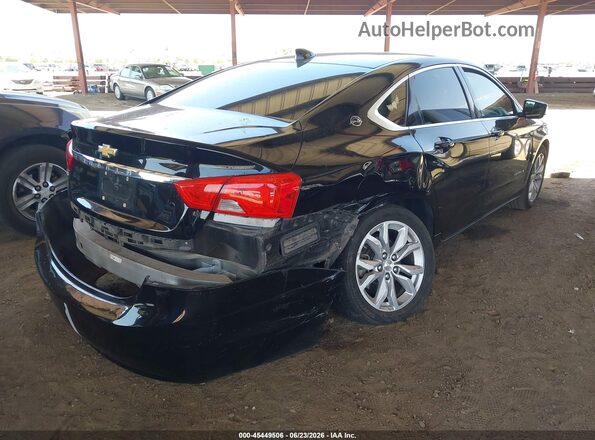 2G1105S34H9164466 2017 CHEVROLET IMPALA Black Rear right
