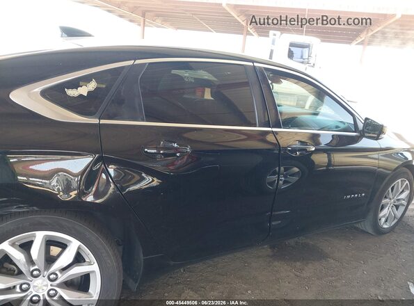 2G1105S34H9164466 2017 CHEVROLET IMPALA Black Rear interior view