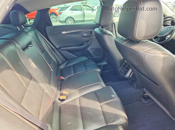 2G1105S34H9177475 2017 CHEVROLET IMPALA Black Vista de los asientos traseros