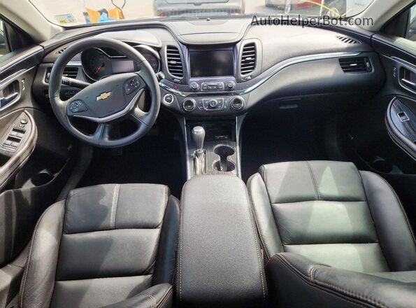 2G1105S34H9177475 2017 CHEVROLET IMPALA Black Vista del salpicadero