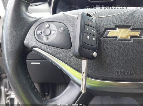 2G1105S34H9190260 2017 CHEVROLET IMPALA Silver წინა პანელის ხედი