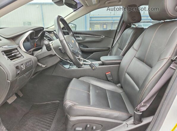 2G1105S34H9197256 2017 CHEVROLET IMPALA White Вид салону спереду