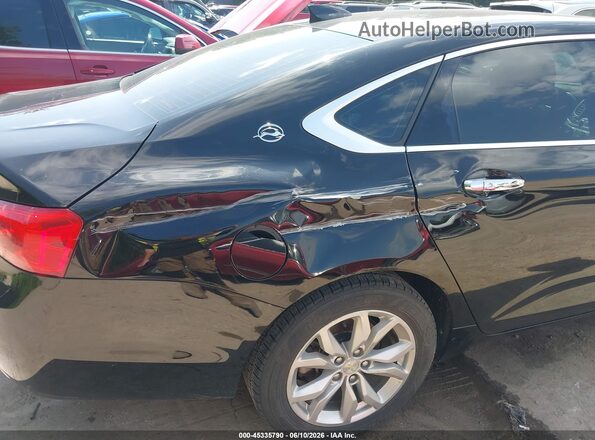 2G1105S34J9127908 2018 CHEVROLET IMPALA Black Front view