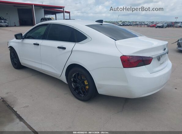 2G1105S34J9137970 2018 CHEVROLET IMPALA White Rear left