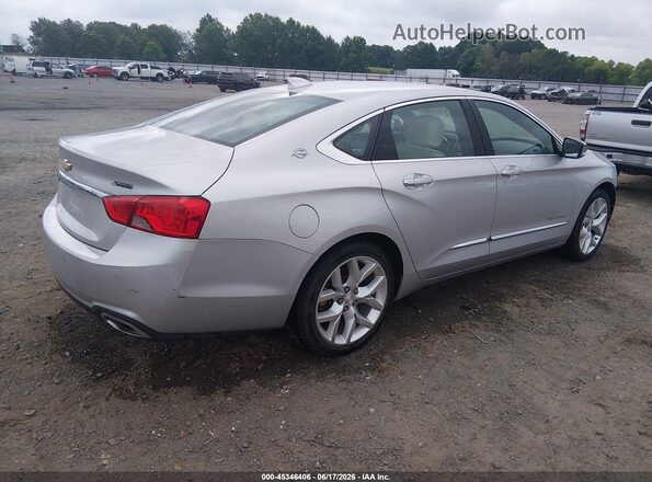 2G1105S34K9153555 2019 CHEVROLET IMPALA Серебряный Задняя правая четверть