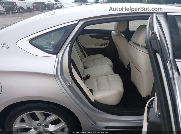 2G1105S34K9153555 2019 CHEVROLET IMPALA Серебряный Вид наклейки с VIN-кодом