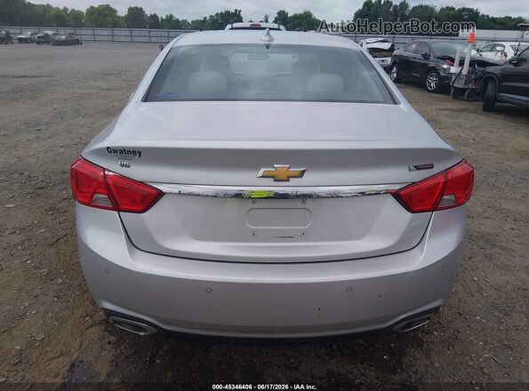 2G1105S34K9153555 2019 CHEVROLET IMPALA Серебряный 