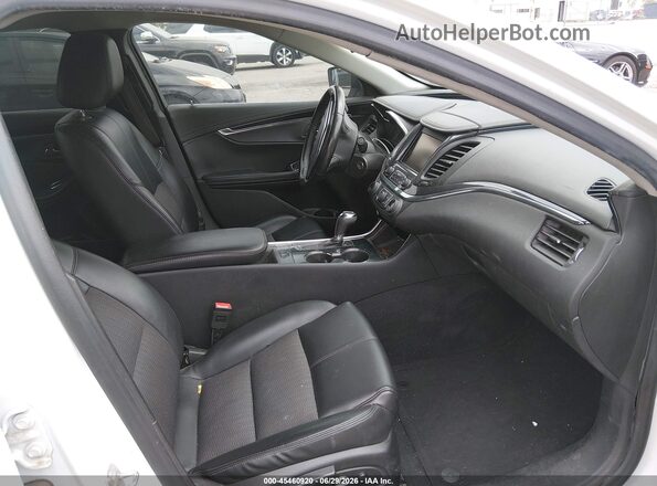 2G1105S35H9104860 2017 CHEVROLET IMPALA White Вид салону спереду
