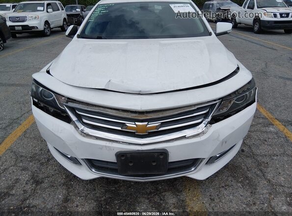 2G1105S35H9104860 2017 CHEVROLET IMPALA White Вид спереду