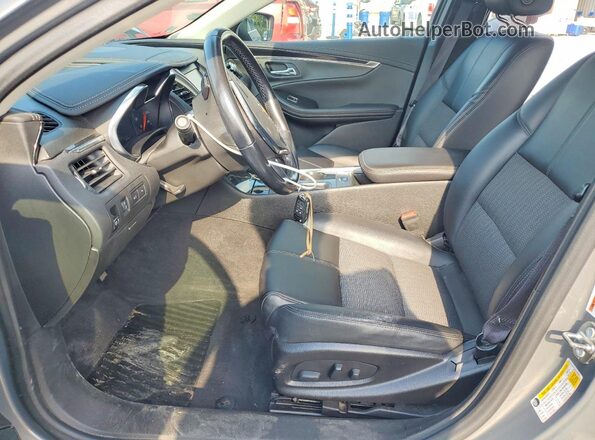 2G1105S35H9189943 2017 CHEVROLET IMPALA Желто-коричневый Вид салона спереди