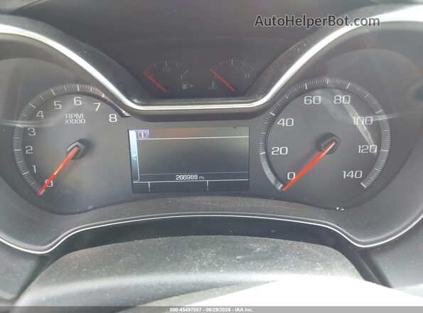2G1105S35J9132700 2018 CHEVROLET IMPALA Gray უკანა სავარძლების ხედი