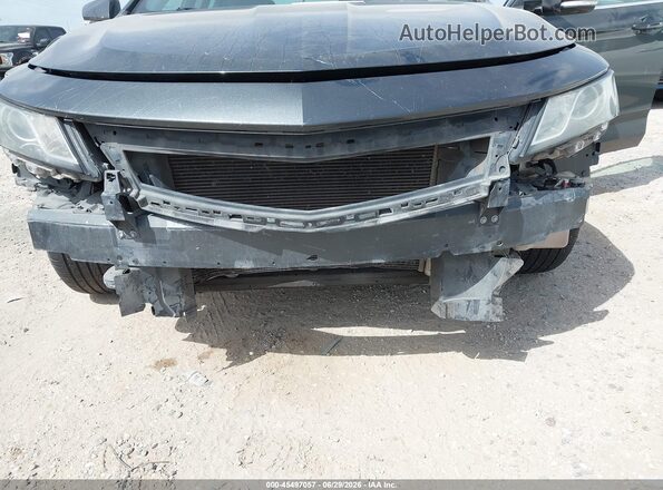 2G1105S35J9132700 2018 CHEVROLET IMPALA Gray წინა ხედი
