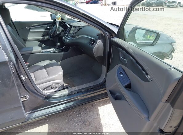 2G1105S35J9132700 2018 CHEVROLET IMPALA Gray წინა სალონის ხედი