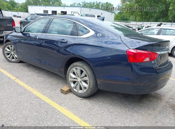 2G1105S35J9178334 2018 CHEVROLET IMPALA Blue Tył lewy