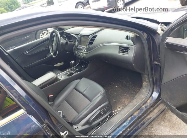 2G1105S35J9178334 2018 CHEVROLET IMPALA Blue Widok wnętrza z przodu