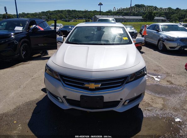 2G1105S36H9116600 2017 CHEVROLET IMPALA Белый Вид щитка приборов
