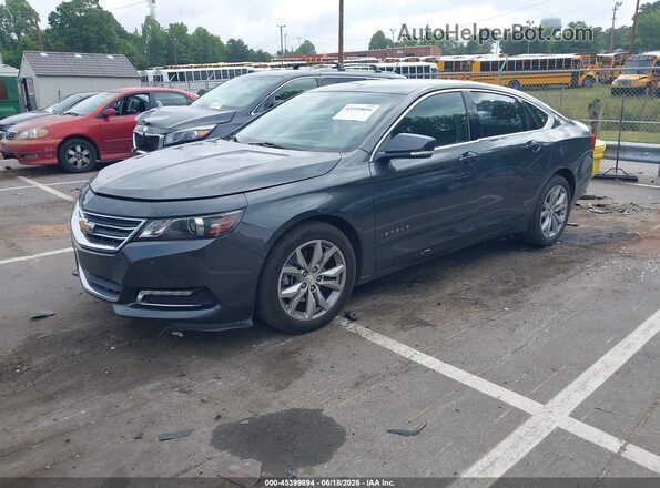 2G1105S36J9131636 2018 CHEVROLET IMPALA Gray Vista tres cuartos delantera izquierda