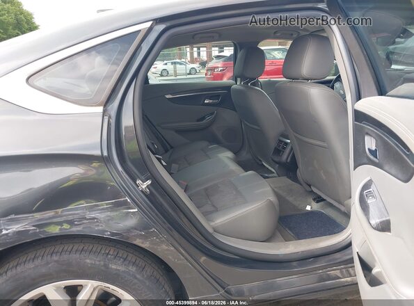 2G1105S36J9131636 2018 CHEVROLET IMPALA Gray Vista de la etiqueta del VIN