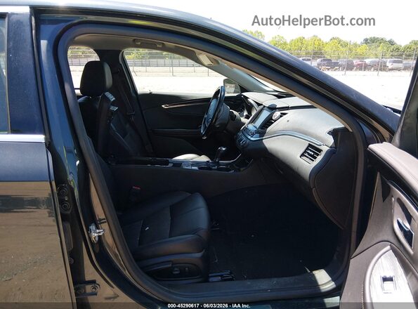 2G1105S36J9147237 2018 CHEVROLET IMPALA Gray Widok wnętrza z przodu