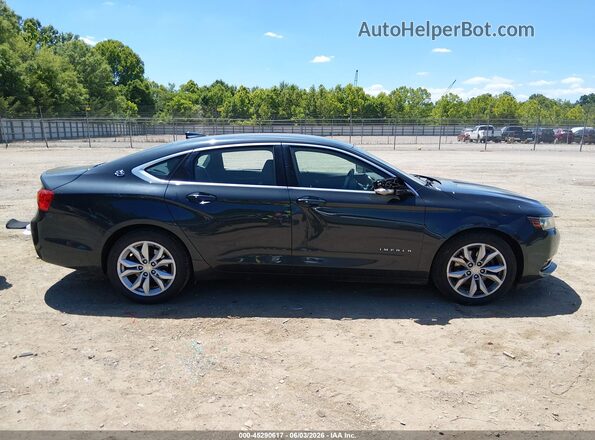 2G1105S36J9147237 2018 CHEVROLET IMPALA Gray Widok wnętrza z tyłu