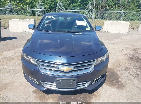 2G1105S36K9146915 2019 CHEVROLET IMPALA Blue Вид щитка приладів