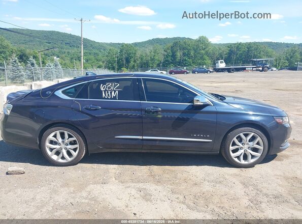 2G1105S36K9146915 2019 CHEVROLET IMPALA Blue Вид задньої частини салону