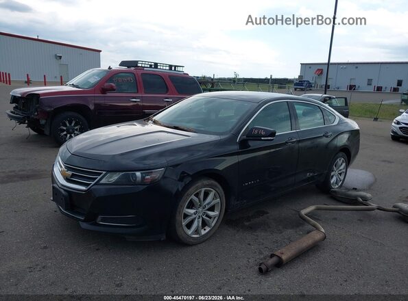 2G1105S37H9119019 2017 CHEVROLET IMPALA Black Передня ліва чверть