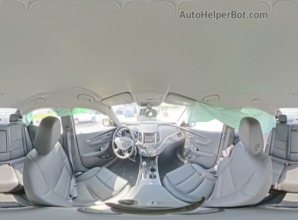 2G1105S37H9165420 2017 CHEVROLET IMPALA Серый Вид наклейки с VIN-кодом