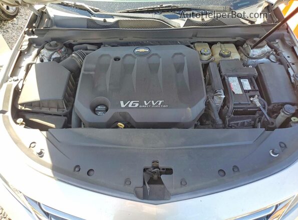 2G1105S37H9174926 2017 CHEVROLET IMPALA Silver უკანა სალონის ხედი