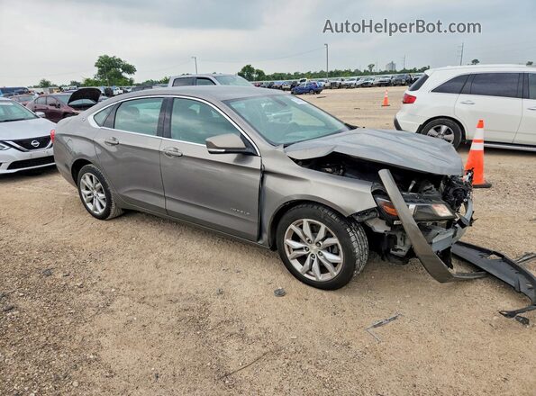 2G1105S37J9104218 2018 CHEVROLET IMPALA Gray Առջևի աջ