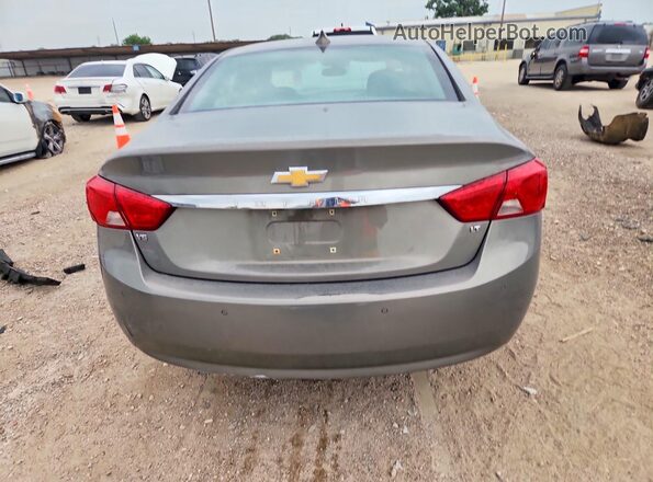 2G1105S37J9104218 2018 CHEVROLET IMPALA Gray Հետևի տեսք