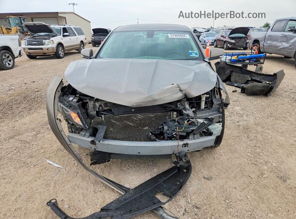 2G1105S37J9104218 2018 CHEVROLET IMPALA Gray Դիմացի տեսք
