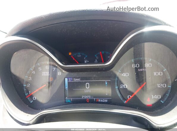 2G1105S37J9160742 2018 CHEVROLET IMPALA Red Vista de los asientos traseros