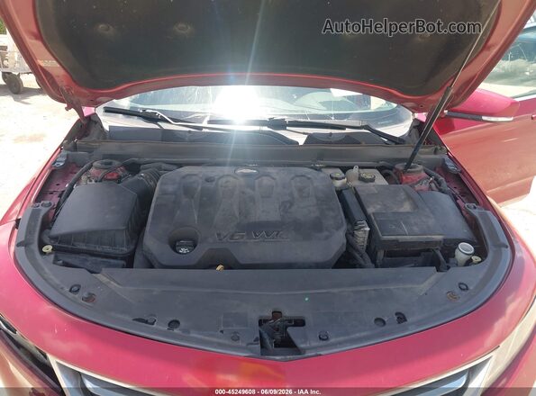 2G1105S37J9160742 2018 CHEVROLET IMPALA Red Vista trasera