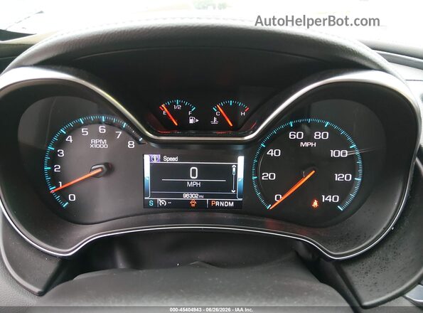 2G1105S37K9126821 2019 CHEVROLET IMPALA Синий Вид задних сидений